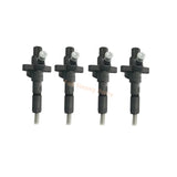 4 PCS Fuel Injector 8 - 97030285 - 1 1 - 05100437 - 1 8970302851 1051004371 for Isuzu Engine 4BD1 4BG1 6BG1 6BD1 - Fab Heavy Parts