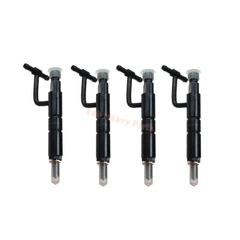 4 PCS Fuel Injector 8944422241 for Isuzu Engine 4JA1 4JB1 4JC1 Hitachi Excavator EX40 EX45 EX60UR - Fab Heavy Parts