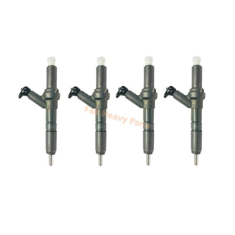 4 PCS Fuel Injector 8973293400 8 - 97329340 - 0 for Isuzu Engine 4JH1 - Fab Heavy Parts