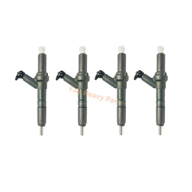 4 PCS Fuel Injector 8973293400 8 - 97329340 - 0 for Isuzu Engine 4JH1 - Fab Heavy Parts