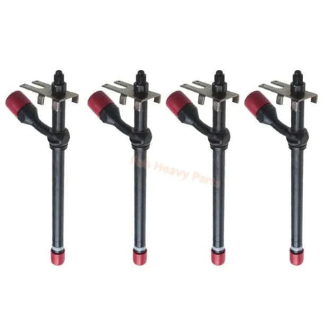 4 PCS Fuel Injector A140830 Fits for Case 680E 680G 850B W14 W24B W24C 300C 400C 475 870 - Fab Heavy Parts