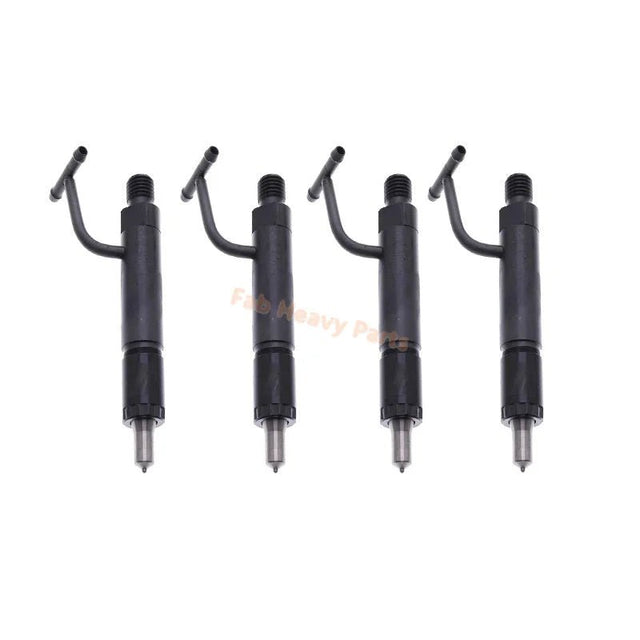 4 PCS Fuel Injector AM880662 Fits for John Deere Engine 4019 4020 4020TF 3009 3011 3012 3014 3015 3011DF Mower 1445 1545 - Fab Heavy Parts