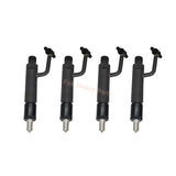 4 PCS Fuel Injector AT110293 for Yanmar 3TNE84 3TNE88 4TNE84 4TNE88 Fits for John Deere Compact Tractor 4300 4400 4500 4600 4700 4410 4710 - Fab Heavy Parts