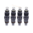 4 PCS Fuel Injector MD338904D for Mitsubishi Engine 4D56 4D56T E65X 4M40 Pajero Montero - Fab Heavy Parts