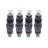 4 PCS Fuel Injector MD338904D for Mitsubishi Engine 4D56 4D56T E65X 4M40 Pajero Montero - Fab Heavy Parts
