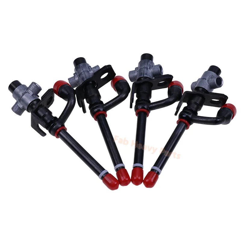 4 PCS Fuel Injector RE507766 RE531436 38416 Fits for John Deere 4045D 4045T 6068D 3215 3220 6715 6020 6120 6220 6320 6420 6520 6620 6120L - Fab Heavy Parts