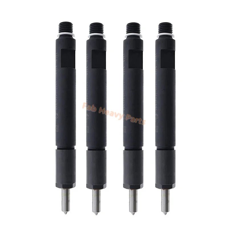 4 PCS Fuel Injector VOE11370638 for Volvo Wheel Loader L20B L20F L25B L25F L28F L30B L35B - Fab Heavy Parts