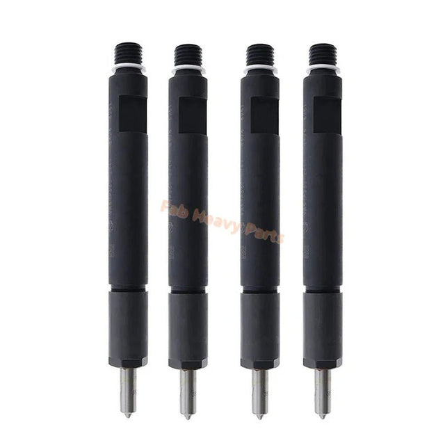 4 PCS Fuel Injector VOE11370638 for Volvo Wheel Loader L20B L20F L25B L25F L28F L30B L35B - Fab Heavy Parts