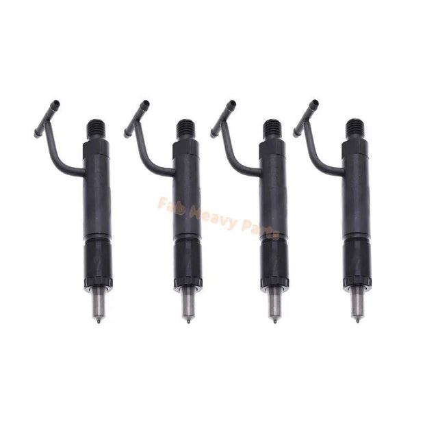 4 PCS Fuel Injector YM729609 - 53100 Fits for Komatsu Engine 4D84E - 3E - Fab Heavy Parts