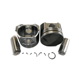 4 Piece New Kubota Piston 1J530 - 2111 - 3 Fits Engine V3600 - Fab Heavy Parts