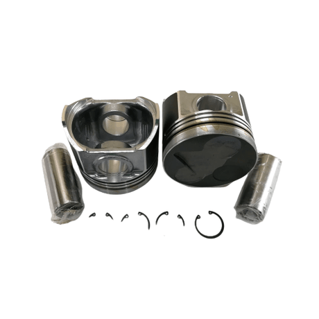 4 Piece New Kubota Piston 1J530 - 2111 - 3 Fits Engine V3600 - Fab Heavy Parts
