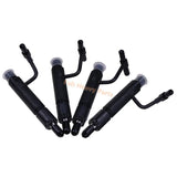 4PCS Fuel Injection 729570 - 53200 for Yanmar Marine Engine 4JH2 4JH2 - E 4JH2E - Fab Heavy Parts