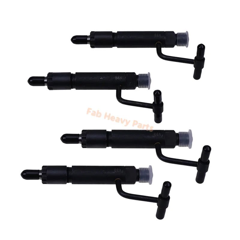 4PCS Fuel Injection 729570 - 53200 for Yanmar Marine Engine 4JH2 4JH2 - E 4JH2E - Fab Heavy Parts