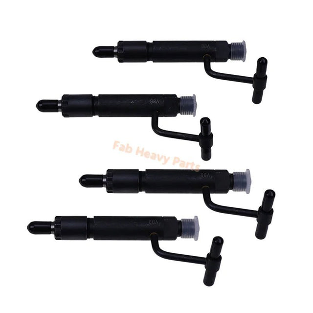 4PCS Fuel Injection 729570 - 53200 for Yanmar Marine Engine 4JH2 4JH2 - E 4JH2E - Fab Heavy Parts