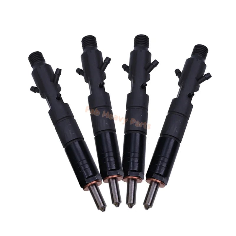 4PCS Fuel Injector 236-5707 for Caterpillar CAT Engine 3054C Vibratory Compactor CB-534D CB-534DXW - Fab Heavy Parts