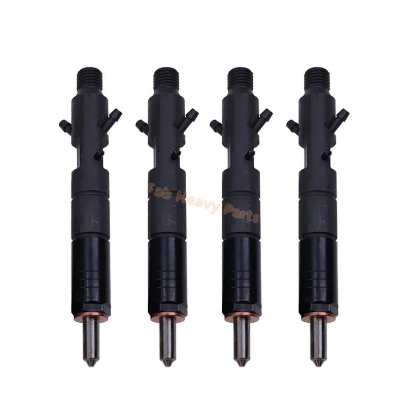 4PCS Fuel Injector 236-5707 for Caterpillar CAT Engine 3054C Vibratory Compactor CB-534D CB-534DXW - Fab Heavy Parts
