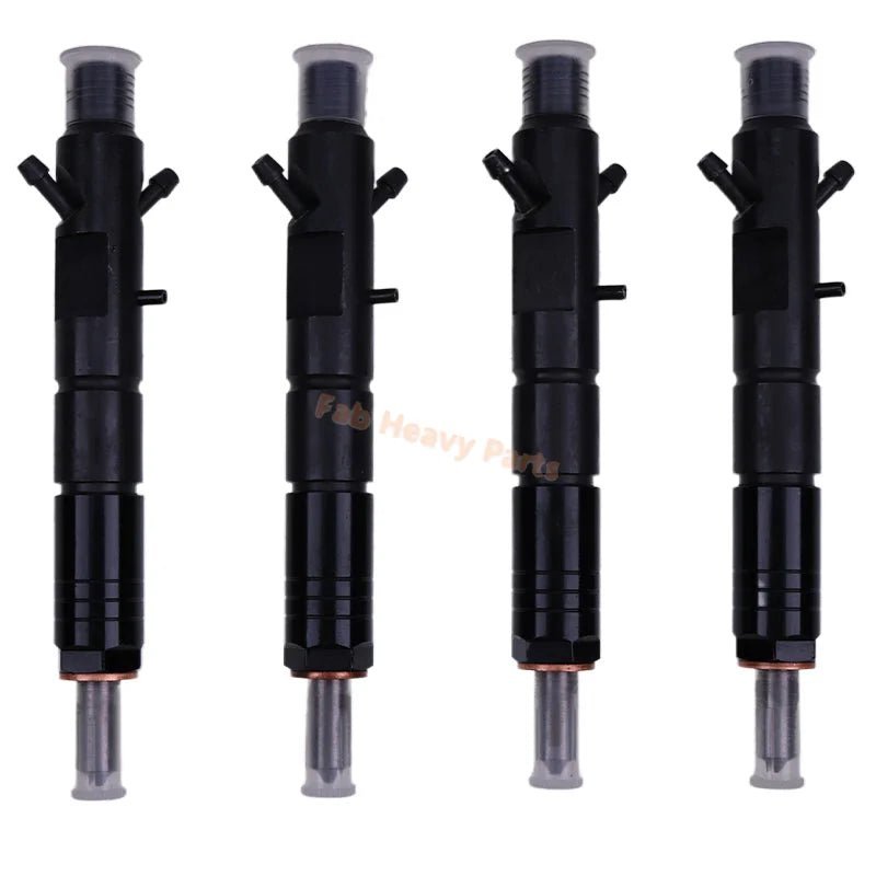 4PCS Fuel Injector 6911899 Aftermarket Replacement For Bobcat Telehandler T2556 T2566 T35100L T35100SL T35120L T35120SL T3571 T3571L T40140 V518 V723 VR518 VR530C VR638 VR723 - Fab Heavy Parts