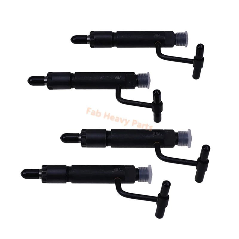 4PCS Fuel Injector 729506 - 53100 for Yanmar Engine 4TNA78 4TNA78T 4TNA78T - RN Tractor FX435 - Fab Heavy Parts
