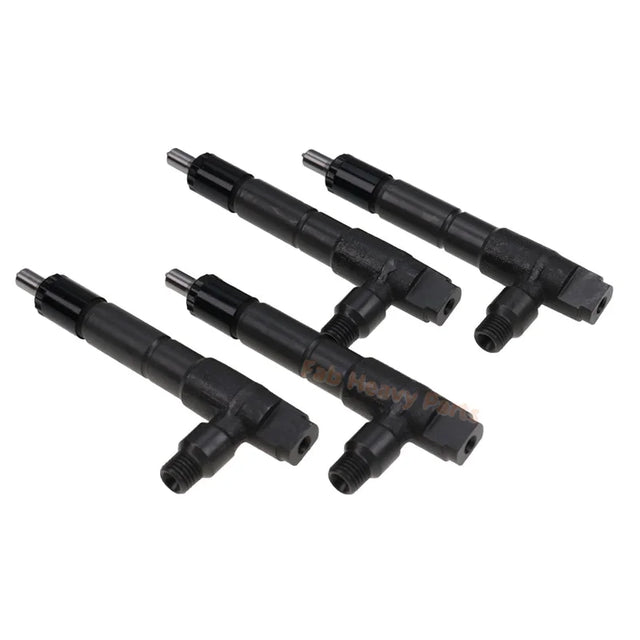 4 PCS Fuel Injector 729907-53100 for Yanmar 4TNV98 4TNV98T Engine