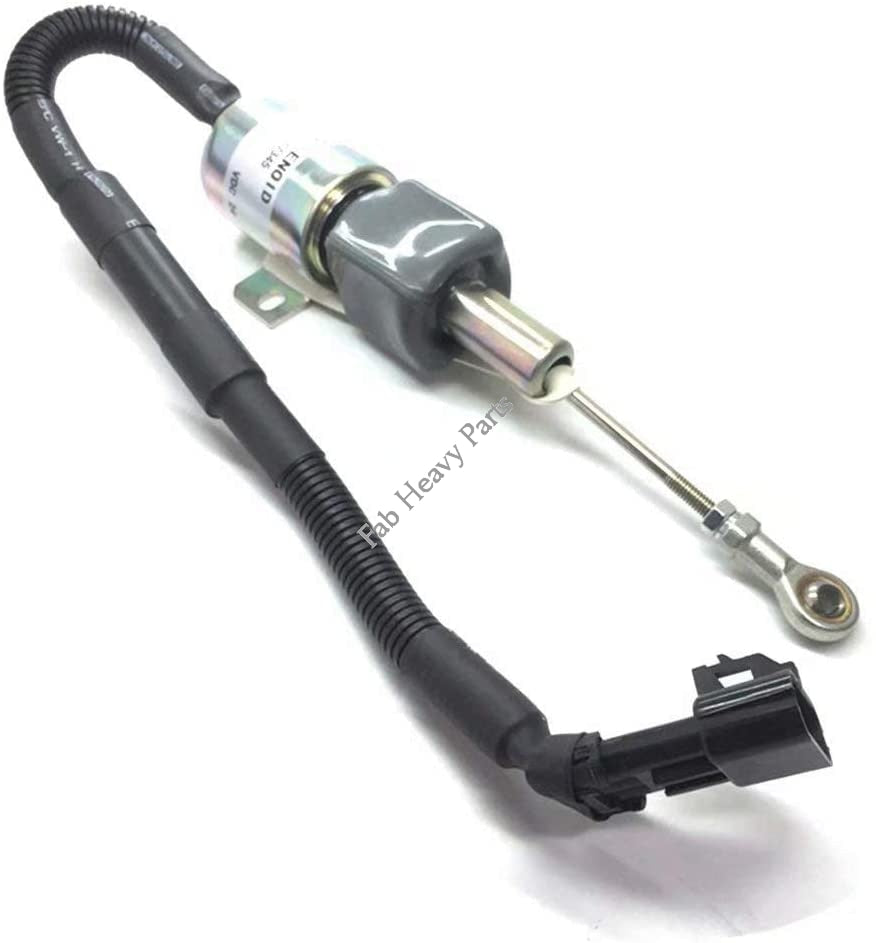 Fuel Shutoff Solenoid SA-5018-24 1751ES-24E7UC91S5CC57 for Woodward, 24V-Shut down solenoid-Fab Heavy Parts