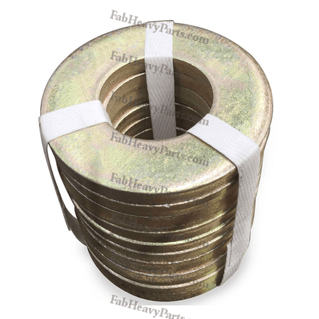 55*100*10mm Steel Large Bucket Shim Washer Spacer Kit for Excavator Loader Digger - Pack of 10 - Fab Heavy Parts