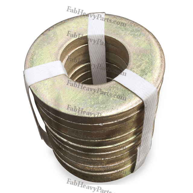 55*100*10mm Steel Large Bucket Shim Washer Spacer Kit for Excavator Loader Digger - Pack of 10 - Fab Heavy Parts