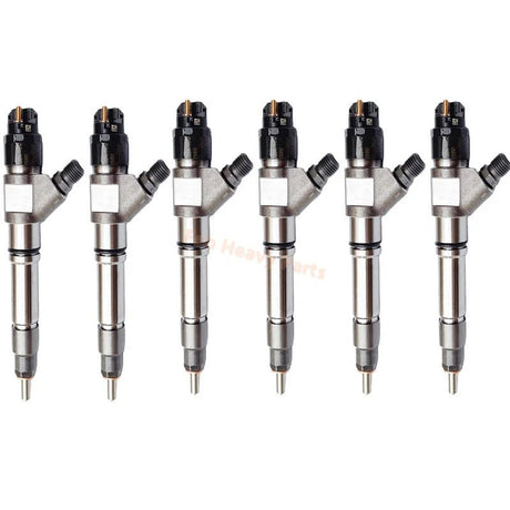 6 PCS Bosch Fuel Injector 0445120361 5801479314 for Iveco SFH Engine Cursor 9 F2CE3681E F2CE3681G F2CE0685A - Fab Heavy Parts
