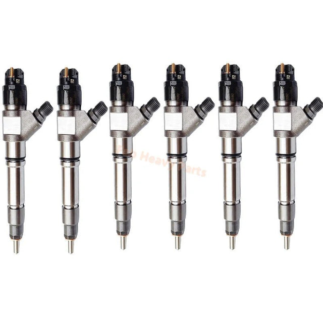 6 PCS Bosch Fuel Injector 0445120361 5801479314 for Iveco SFH Engine Cursor 9 F2CE3681E F2CE3681G F2CE0685A - Fab Heavy Parts