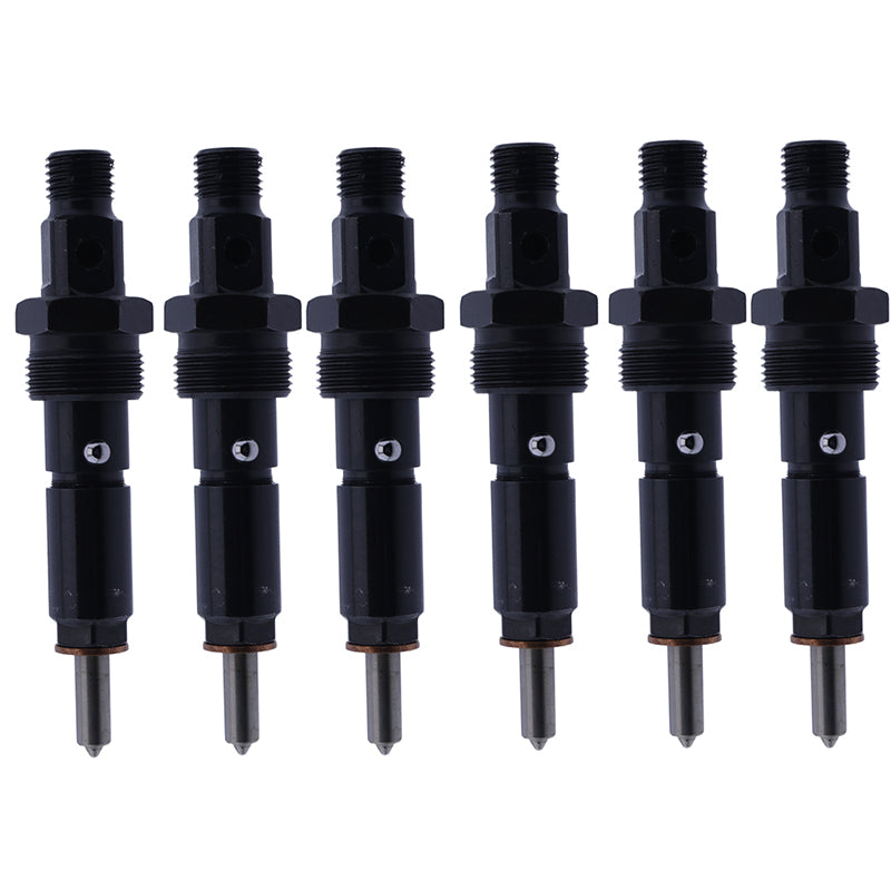 6 PCS Fuel Injector 0432133864 3802516 Fits for Cummins Engine 12 Valve 5.9L