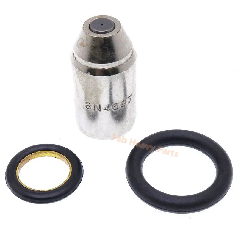 6 PCS Fuel Inject Nozzle 8N4697 8M1584 5M4086 9F0160 for Caterpillar CAT 3306 3304 Engine - Fab Heavy Parts