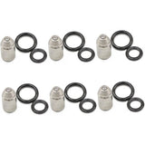 6 PCS Fuel Inject Nozzle 8N4697 8N - 4697 8M1584 8M - 1584 5M4086 5M - 4086 9F0160 9F - 0160 Fits for Caterpillar CAT 3306 3304 Engine - Fab Heavy Parts