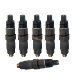6 PCS Fuel Injector 093500 - 3650 23600 - 69055 for Toyota Engine 2C 1HZ 2C - L Land Cruiser HJZ80 - Fab Heavy Parts