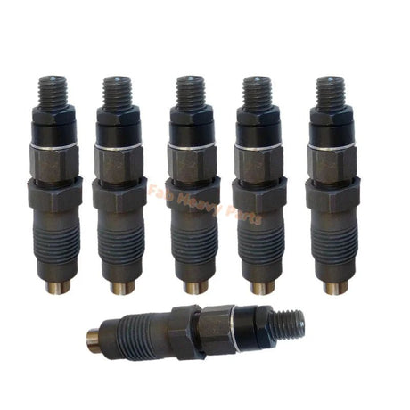 6 PCS Fuel Injector 093500 - 3650 23600 - 69055 for Toyota Engine 2C 1HZ 2C - L Land Cruiser HJZ80 - Fab Heavy Parts