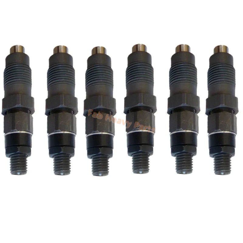 6 PCS Fuel Injector 093500 - 3650 23600 - 69055 for Toyota Engine 2C 1HZ 2C - L Land Cruiser HJZ80 - Fab Heavy Parts