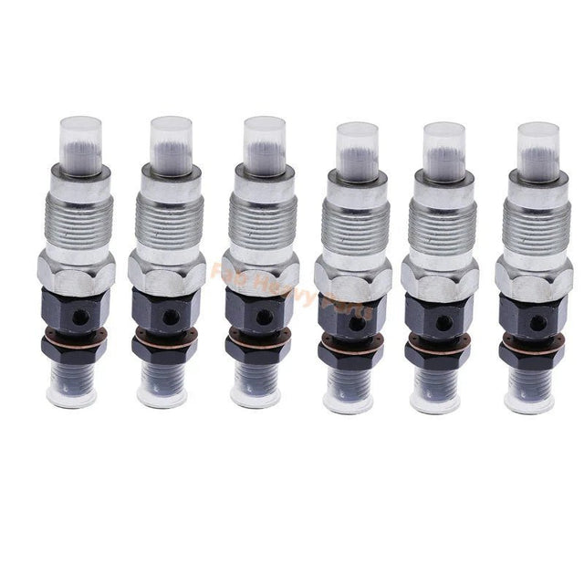 6 PCS Fuel Injector 093500 - 5760 23600 - 19045 for Toyota Engine 1HZ 2C Land Cruiser Land Cruiser 70 80 Series - Fab Heavy Parts