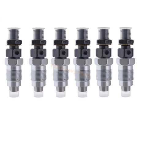 6 PCS Fuel Injector 093500 - 7330 23600 - 19105 for Toyota Engine 1HZ Landcrusier Coaster - Fab Heavy Parts