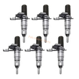 6 PCS Fuel Injector 0R - 8684 0R8684 127 - 8218 1278218 Fits for Caterpillar CAT Engine 3116 3126 Loader 950G 960F 962G, Remanufactured - Fab Heavy Parts