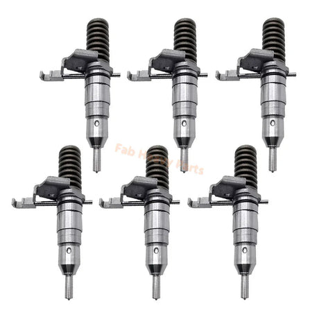 6 PCS Fuel Injector 0R - 8684 0R8684 127 - 8218 1278218 Fits for Caterpillar CAT Engine 3116 3126 Loader 950G 960F 962G, Remanufactured - Fab Heavy Parts