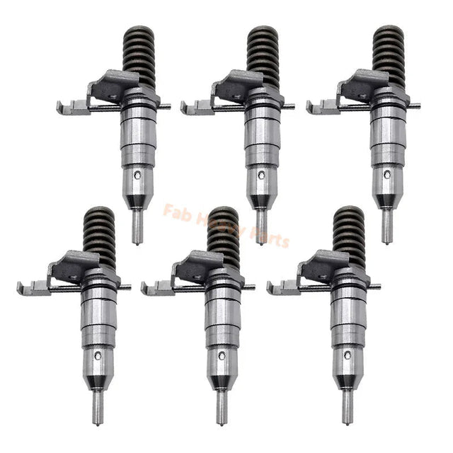 6 PCS Fuel Injector 0R - 8684 0R8684 127 - 8218 1278218 Fits for Caterpillar CAT Engine 3116 3126 Loader 950G 960F 962G, Remanufactured - Fab Heavy Parts
