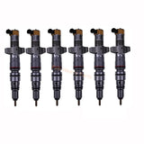 6 PCS Fuel Injector 10R - 4761 10R4761 295 - 1408 2951408 Fits for Caterpillar CAT Engine C7 - Fab Heavy Parts