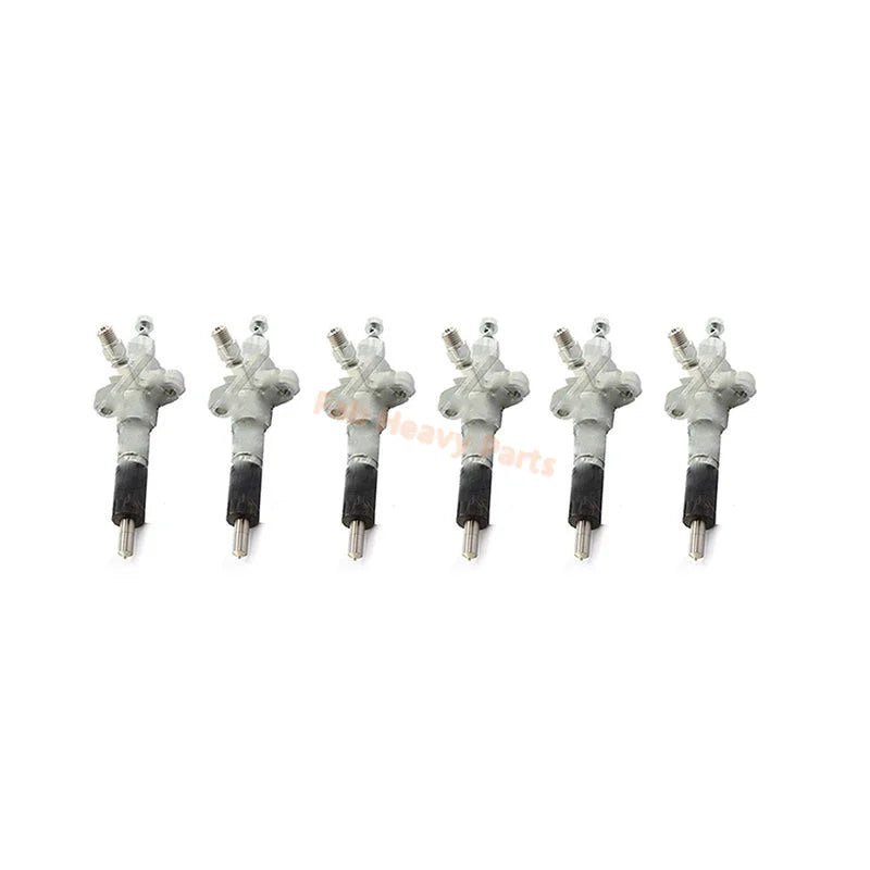 6 PCS Fuel Injector 1153001042 1 - 15300104 - 2 for Isuzu Engine 6BG1 - Fab Heavy Parts