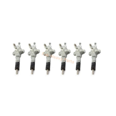 6 PCS Fuel Injector 1153001042 1 - 15300104 - 2 for Isuzu Engine 6BG1 - Fab Heavy Parts