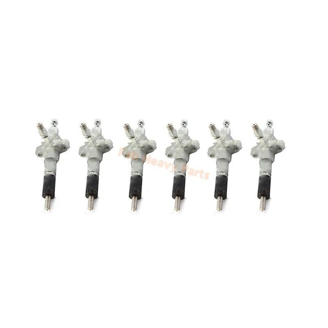 6 PCS Fuel Injector 1153001042 1 - 15300104 - 2 for Isuzu Engine 6BG1 - Fab Heavy Parts