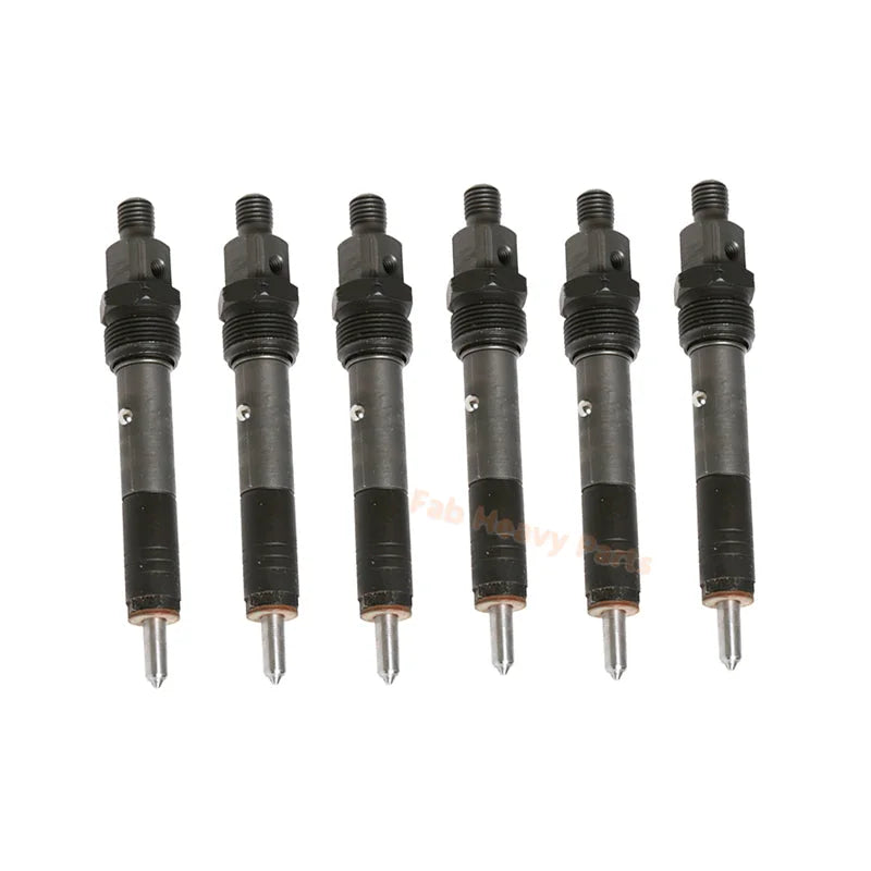 6 PCS Fuel Injector 170-2387 1702387 216-4933 2164933 Fits for Caterpillar CAT Engine 3056 Loader 924G 924GZ