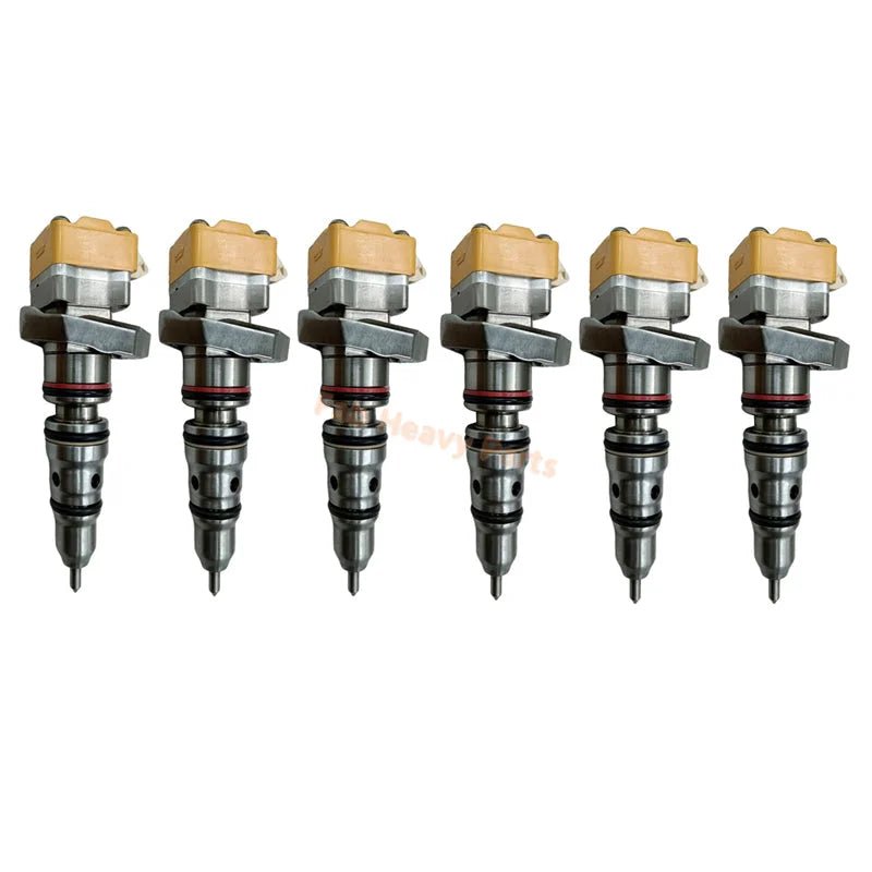 6 PCS Fuel Injector 178 - 0198 1780198 205 - 1285 2051285 Fits for Caterpillar CAT Engine 3126B 3126E Excavator 322C 325C 325C FM - Fab Heavy Parts