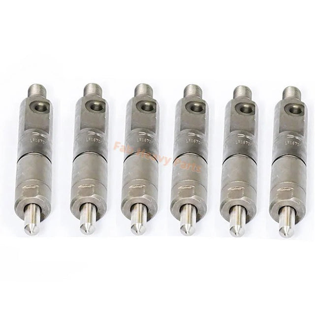 6 PCS Fuel Injector 221 - 4027 2214027 Fits for Caterpillar CAT Engine 3056 - Fab Heavy Parts