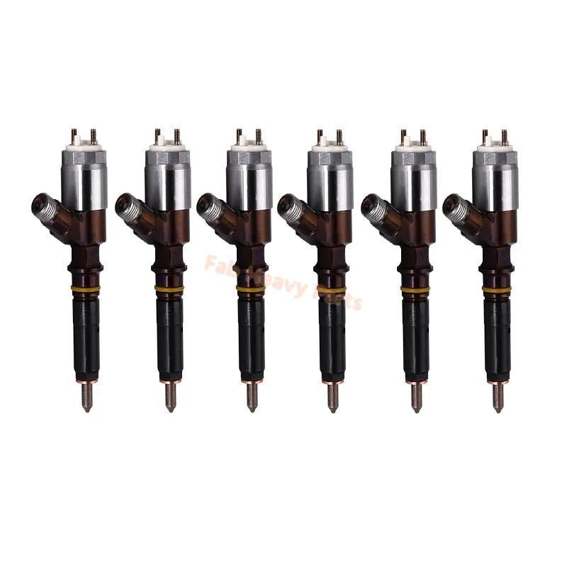 6 PCS Fuel Injector 2645A719 2645A735 2645A749 for Perkins Engine 1106D-E66TA - Fab Heavy Parts