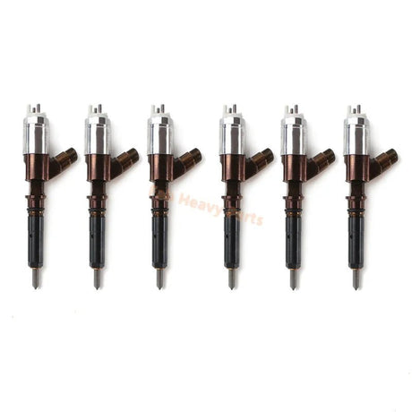6 PCS Fuel Injector 2645A753 2645A752 for Perkins Engine 1106D - E66TA - Fab Heavy Parts