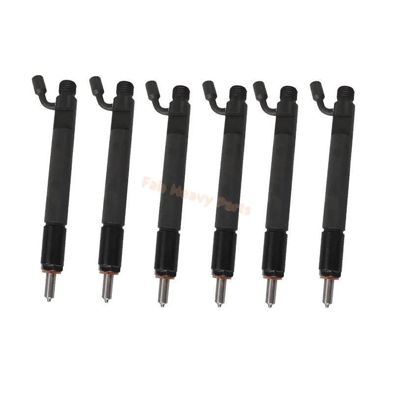 6 PCS Fuel Injector 3802485 Fits for Cummins Engine 6CT 6CT8.3 ISC QSC - Fab Heavy Parts