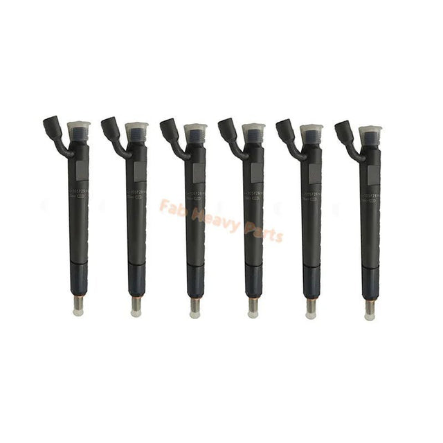 6 PCS Fuel Injector 3802755 J930525 Fits for Cummins 8.3L Fits CASE 6831T 6831TA Engine - Fab Heavy Parts